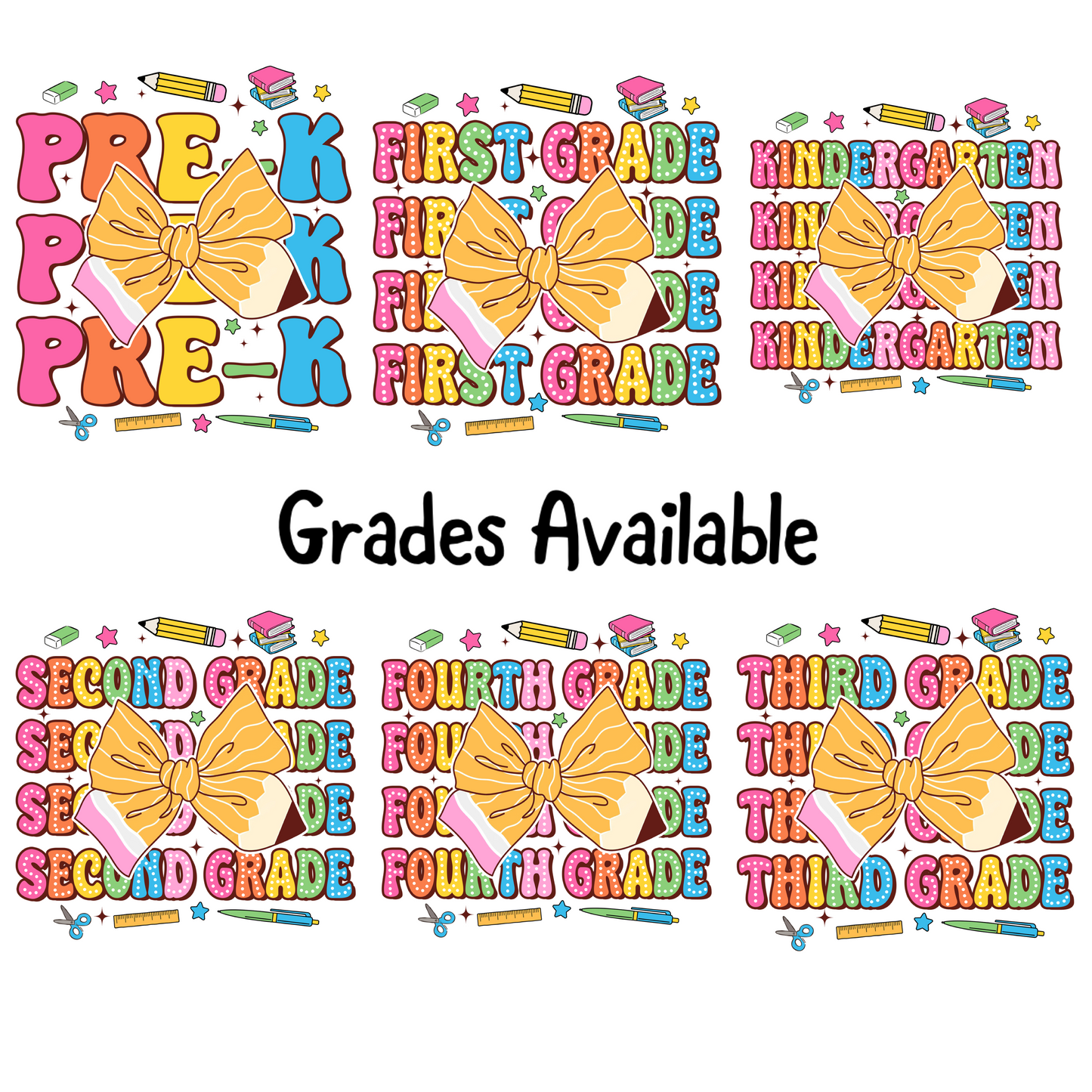 Grade Level Tees