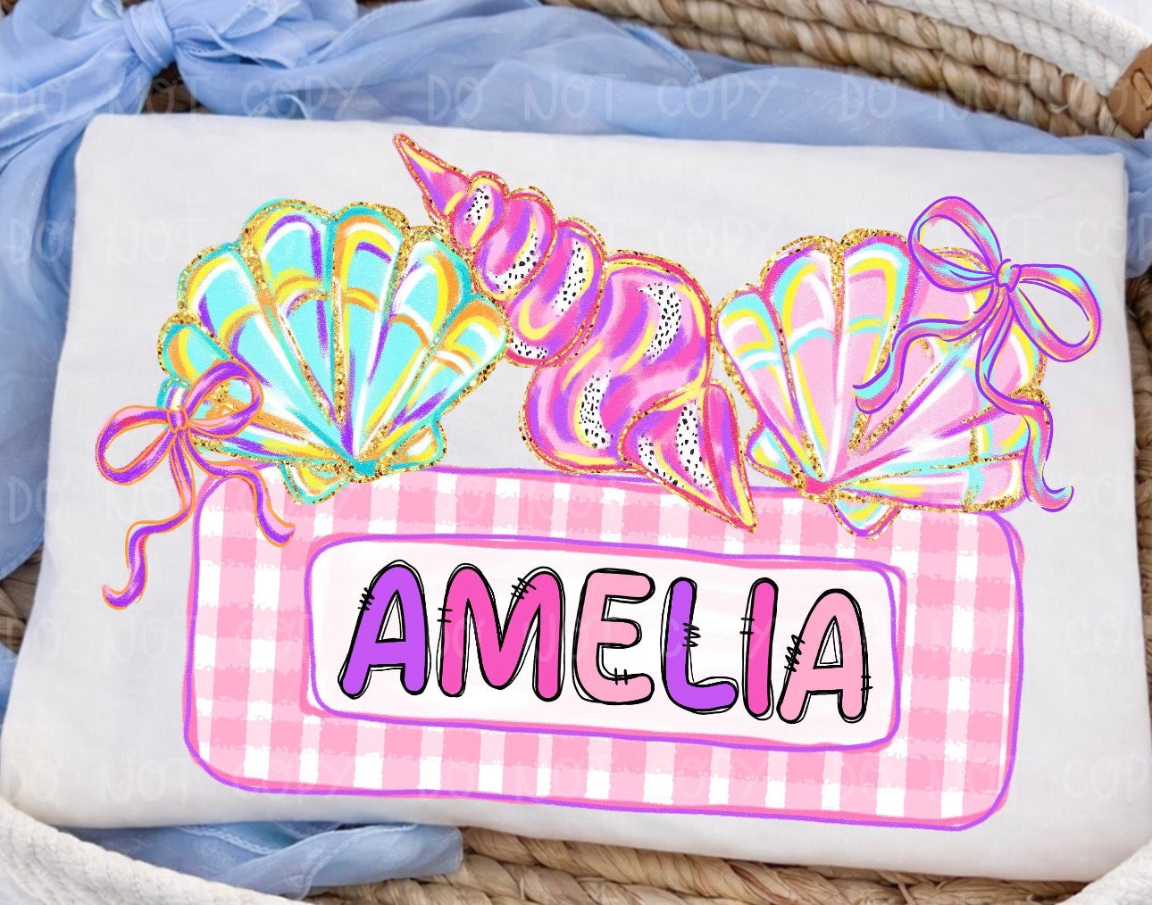 Summer Shells With name