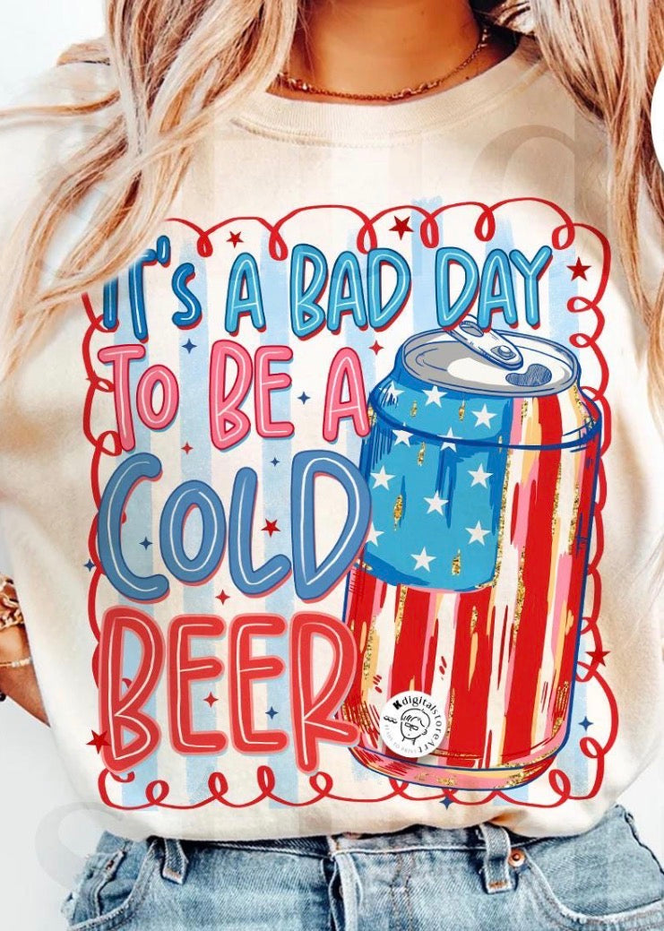 Bad day to be a cold beer