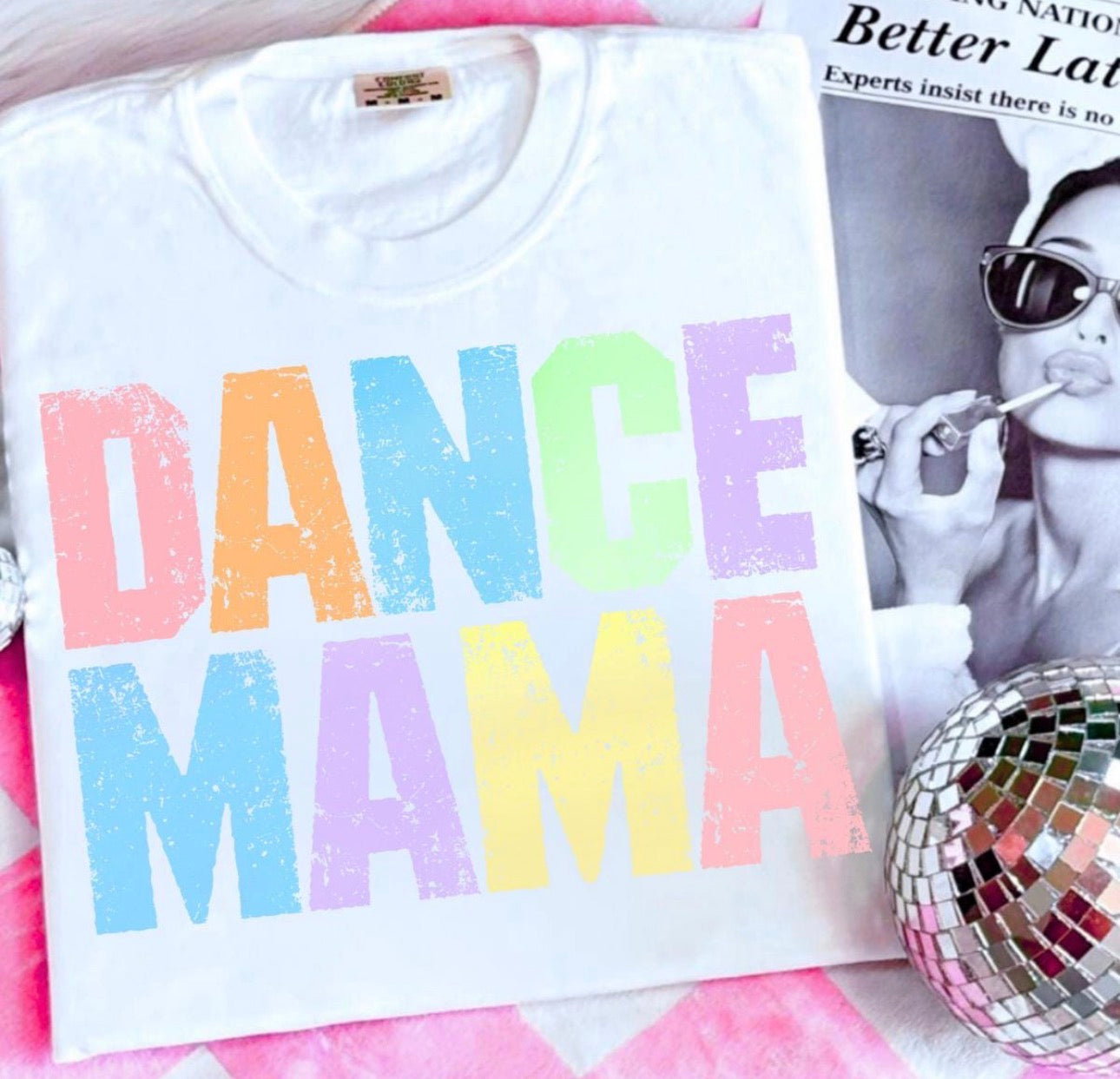 Dance Mama Comfort colors tee