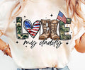 Love my daddy tee