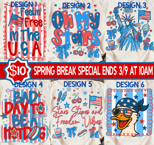 Spring Break Special