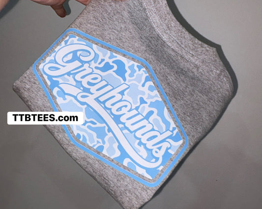 Greyhounds 2 sided tee
