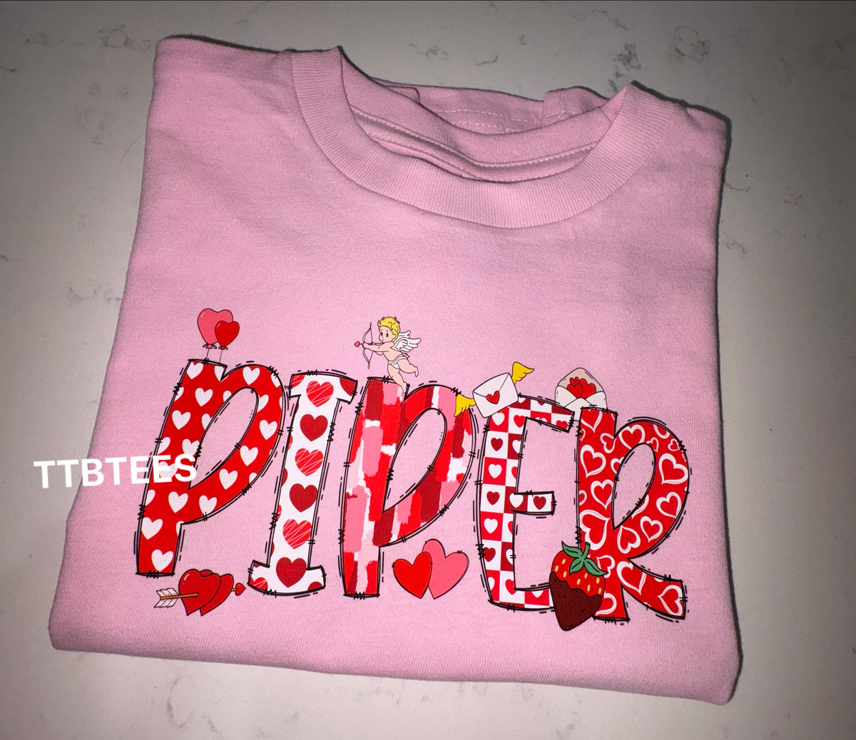 Valentines Name Tee