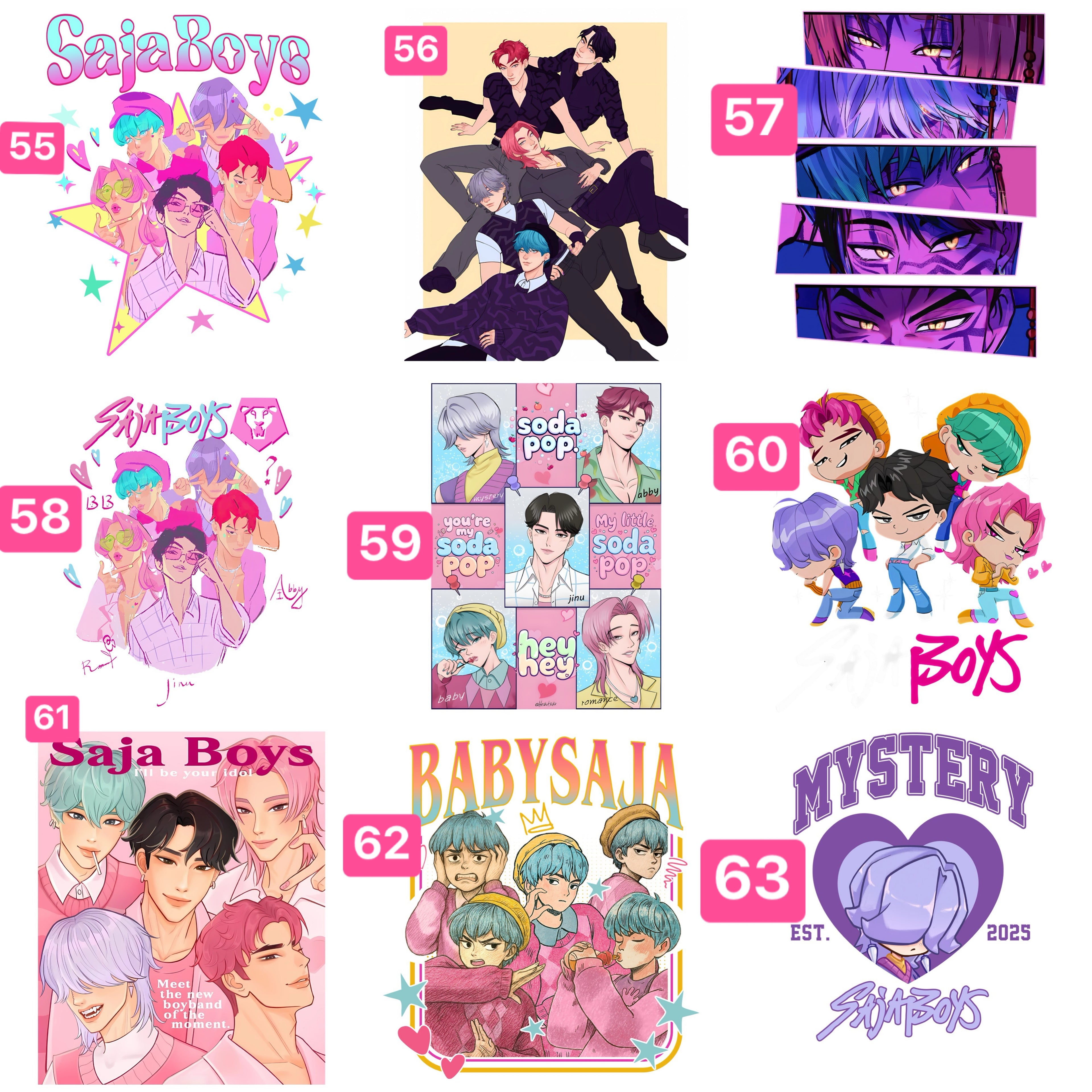 K-pop & Saja Boys