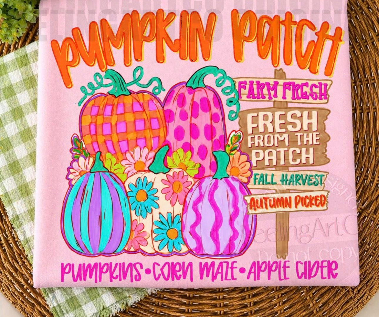 Pumpkin patch tee