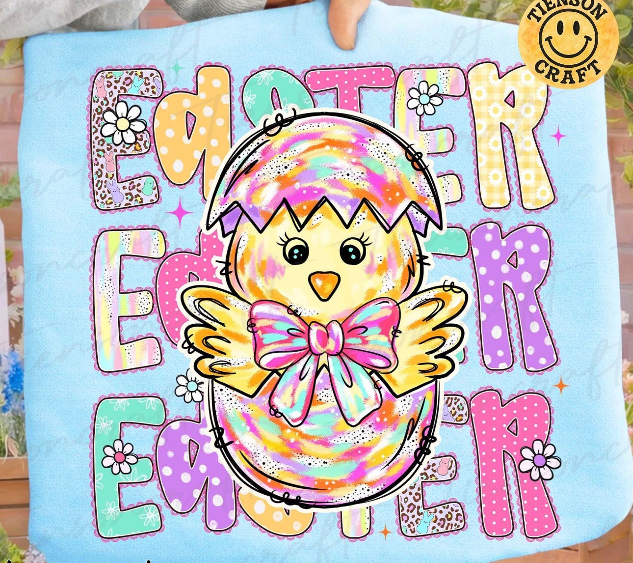 Easter Stacked Tee