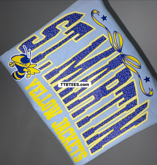 St. Martin yellow jackets tee