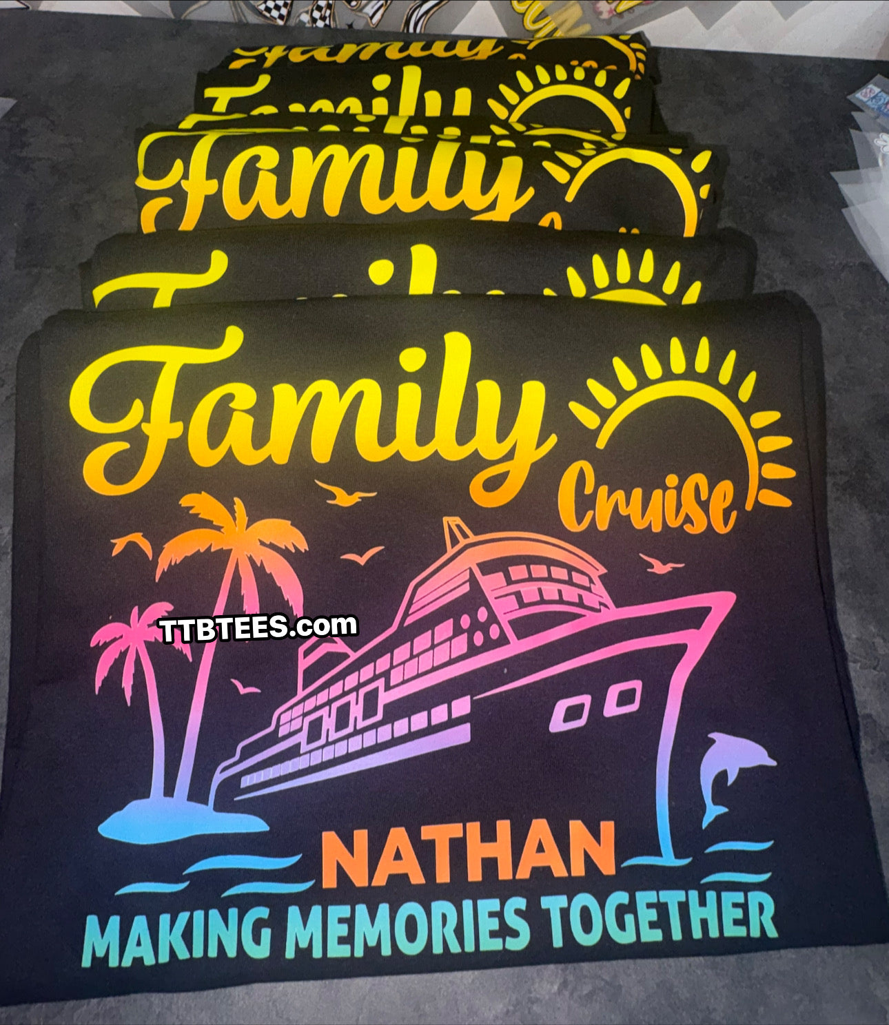 Family Cruise With Custom Name