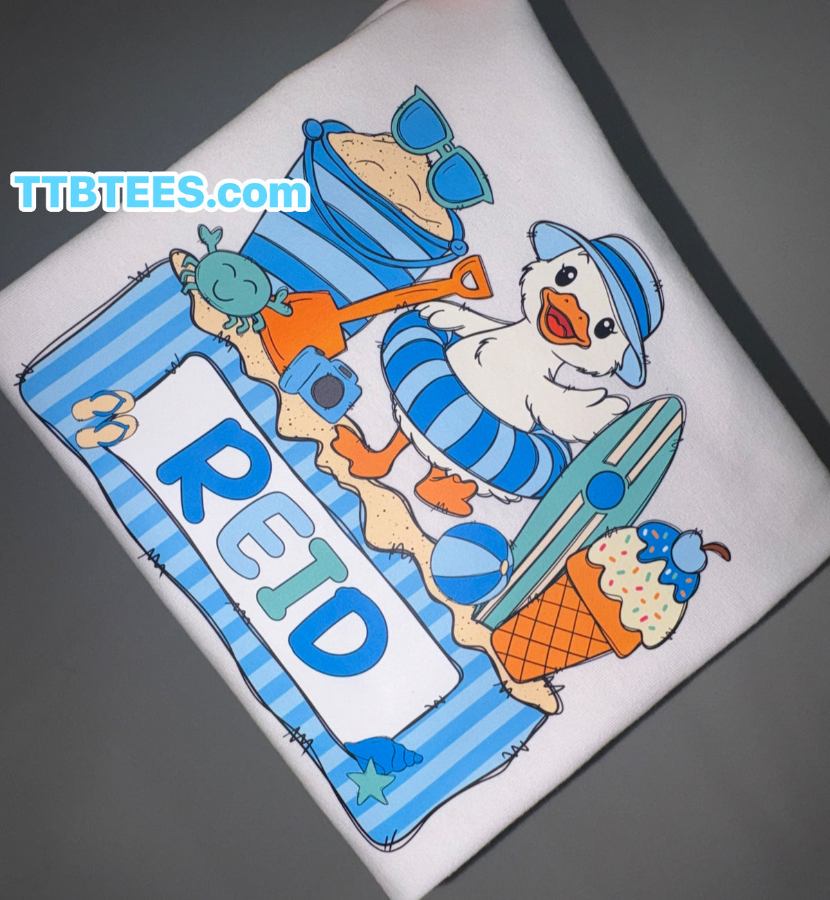Summer Goose Name tee