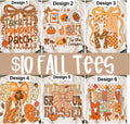 fall tees- design 1-6