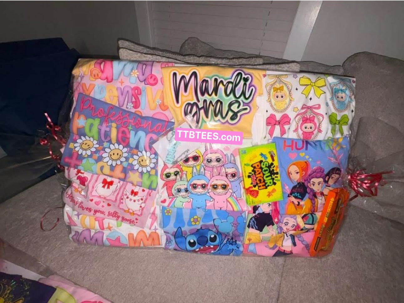 Candy Shirt Pack- 10 shirts plus candy.