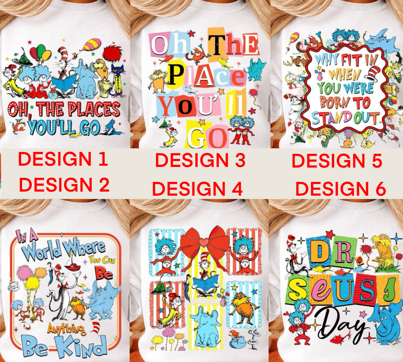 Seuss tees