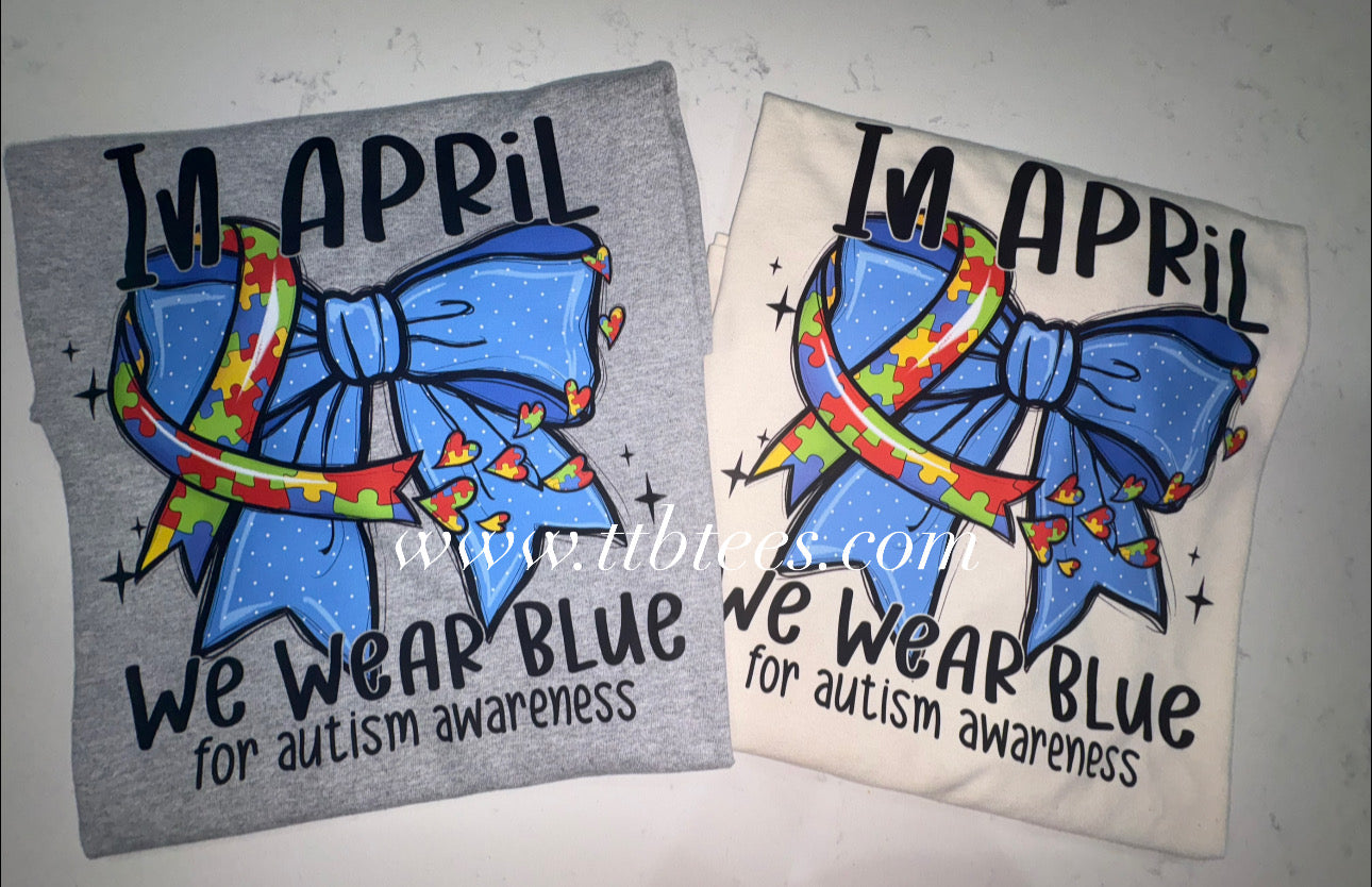 In April We Wear Blue…